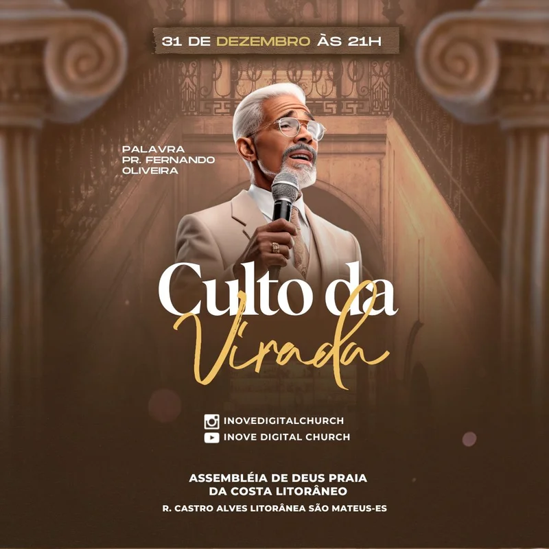 Culto da Virada: O Caminho da Fé Rumo a 2026! | Culto da Virada | Arte para Igreja Editável no Canva | Feed Culto da Virada: O Caminho da Fé Rumo a 2026! | Culto da Virada | Arte para Igreja Editável no Canva | Feed