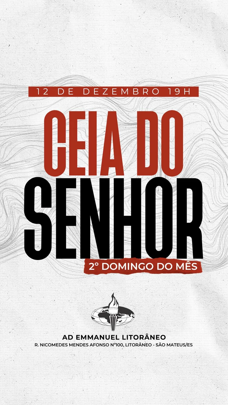 Ceia do Senhor Domingo | Culto de Ceia | Arte para Igreja Editável no Canva | Story Ceia do Senhor Domingo | Culto de Ceia | Arte para Igreja Editável no Canva | Story
