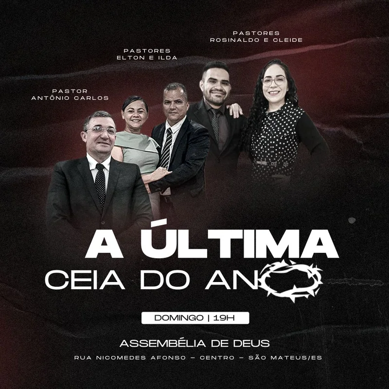 A ultima Ceia do Ano | Culto de Ceia | Arte para Igreja Editável no Canva | Feed A ultima Ceia do Ano | Culto de Ceia | Arte para Igreja Editável no Canva | Feed