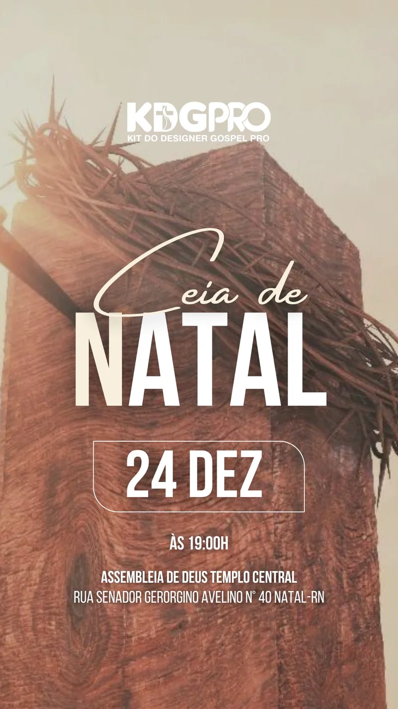 Ceia de Natal Assembleia de Deus | Culto de Ceia | Arte para Igreja Editável no Canva | Story Ceia de Natal Assembleia de Deus | Culto de Ceia | Arte para Igreja Editável no Canva | Story