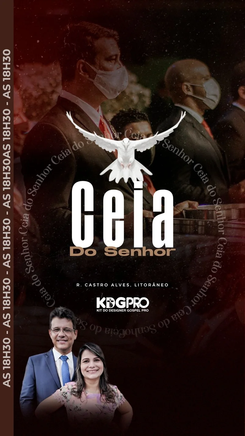 Ceia do Senhor | Culto de Ceia | Arte para Igreja Editável no Canva | Story Ceia do Senhor | Culto de Ceia | Arte para Igreja Editável no Canva | Story