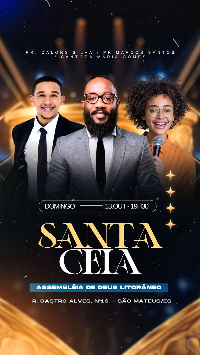 Santa Ceia: Lembre-se do Sacrifício e Renove sua Fé Hoje! | Culto de Ceia | Arte para Igreja Editável no Canva | Story Santa Ceia: Lembre-se do Sacrifício e Renove sua Fé Hoje! | Culto de Ceia | Arte para Igreja Editável no Canva | Story