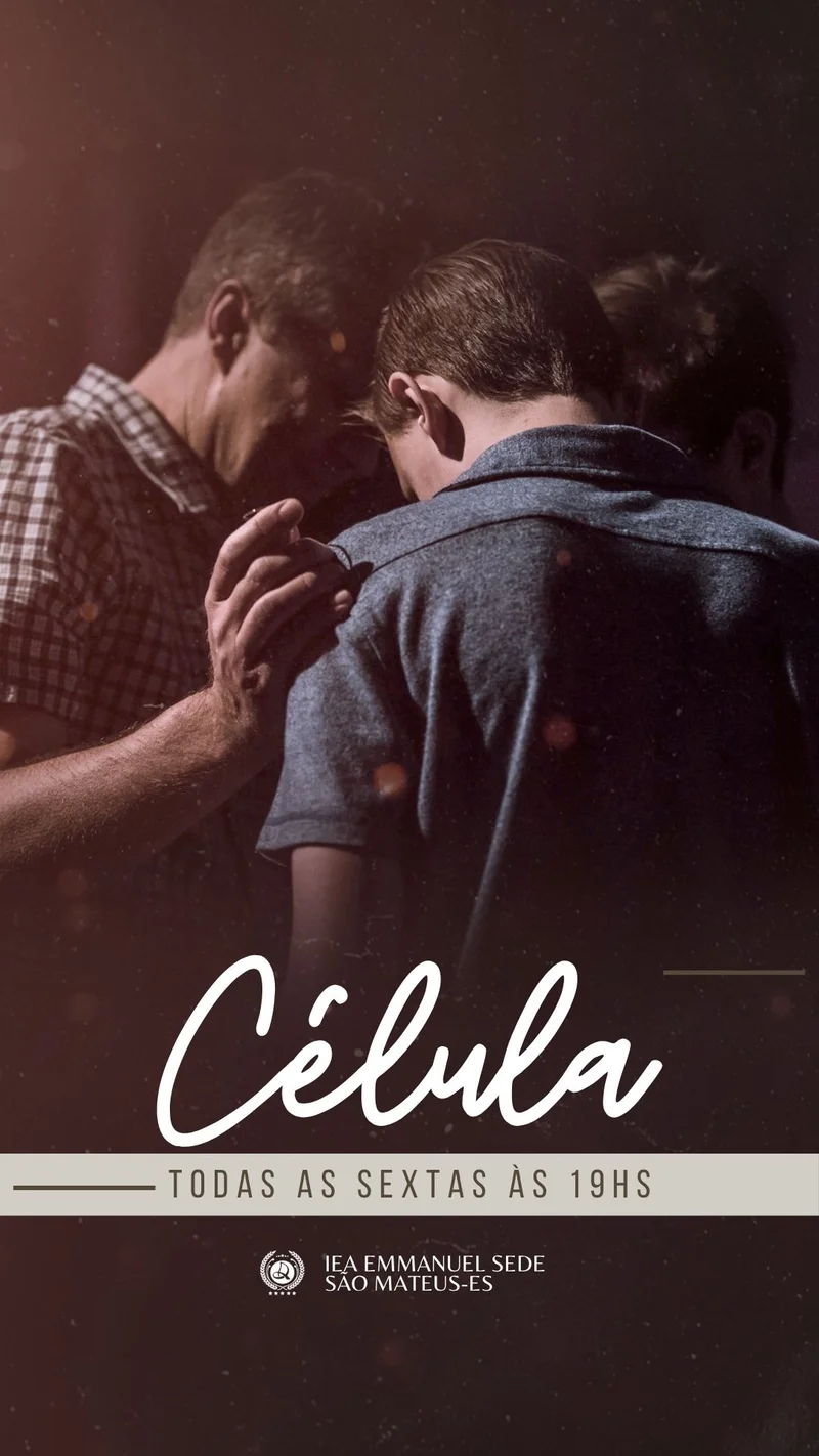 Célula Toda Sexta-Feira | Culto de Célula | Arte para Igreja Editável no Canva | Story Célula Toda Sexta-Feira | Culto de Célula | Arte para Igreja Editável no Canva | Story