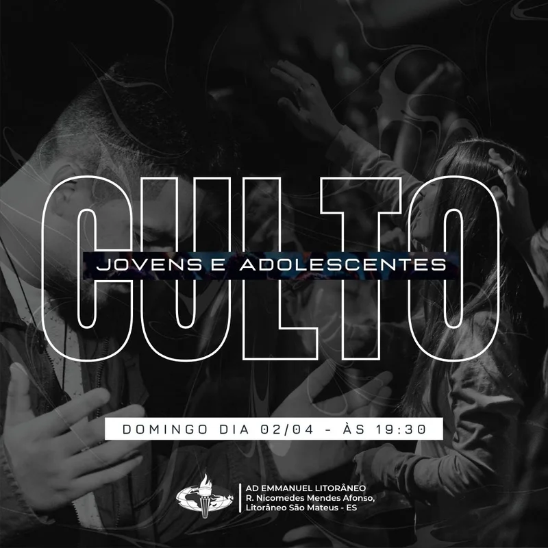 Conferência de Jovens | Culto de Célula | Arte para Igreja Editável no Canva | Feed Conferência de Jovens | Culto de Célula | Arte para Igreja Editável no Canva | Feed