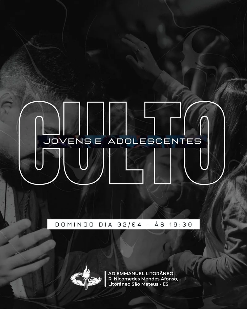 Conferência de Jovens | Culto de Célula | Arte para Igreja Editável no Canva | Cartaz Conferência de Jovens | Culto de Célula | Arte para Igreja Editável no Canva | Cartaz