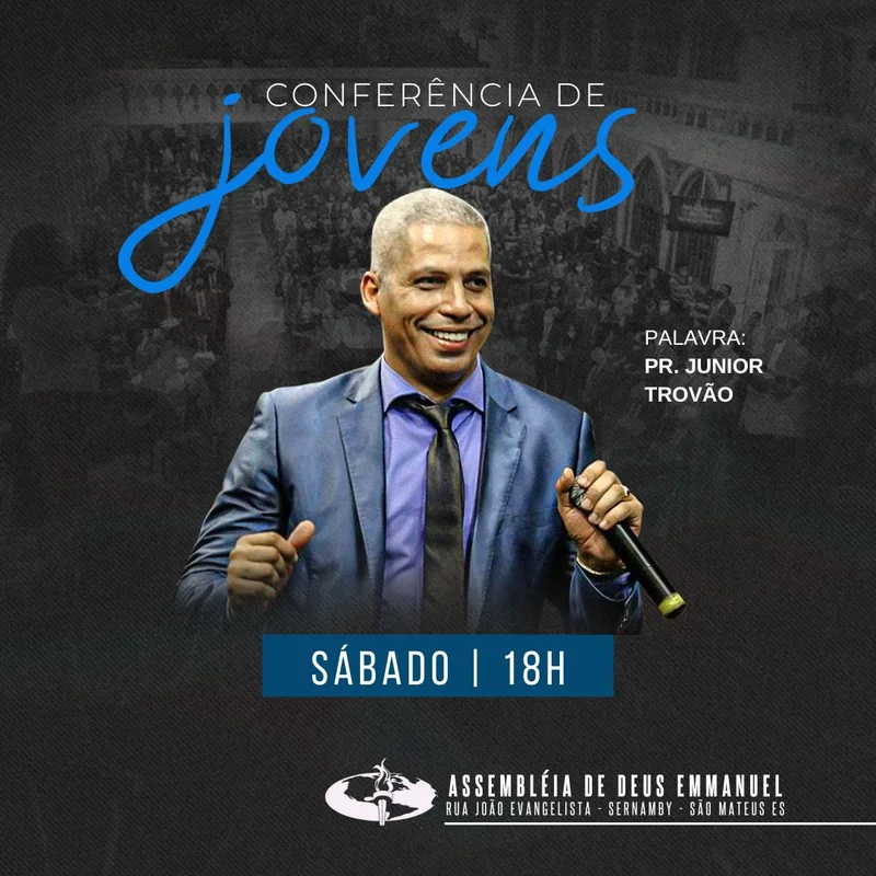 Conferência de Jovens | Culto de Jovens | Arte para Igreja Editável no Canva | Feed Conferência de Jovens | Culto de Jovens | Arte para Igreja Editável no Canva | Feed