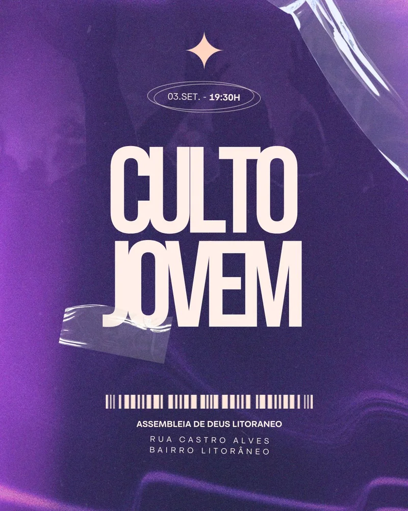 Culto Jovem – Para Juventude da Igreja | Culto de Jovens | Arte para Igreja Editável no Canva | Cartaz Culto Jovem – Para Juventude da Igreja | Culto de Jovens | Arte para Igreja Editável no Canva | Cartaz