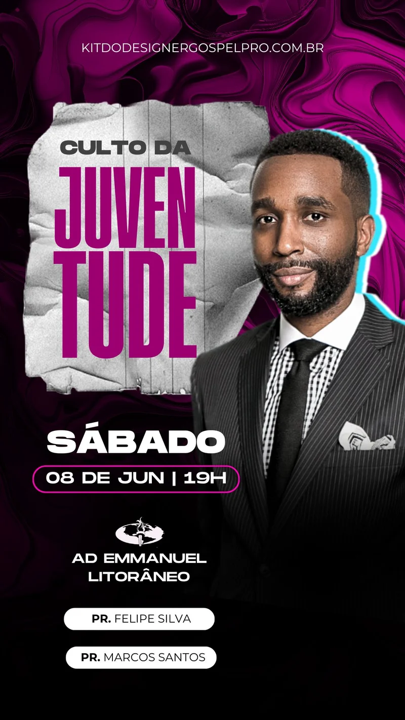 Culto da Juventude – Sábado com Pastores | Culto de Jovens | Arte para Igreja Editável no Canva | Story Culto da Juventude – Sábado com Pastores | Culto de Jovens | Arte para Igreja Editável no Canva | Story