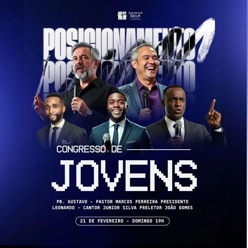 Congresso de Jovens | Culto de Jovens | Arte para Igreja Editável no Canva | Feed Congresso de Jovens | Culto de Jovens | Arte para Igreja Editável no Canva | Feed