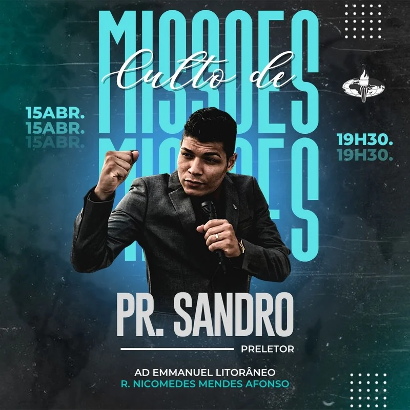 Culto de Missões | Arte para Igreja Editável no Canva | Feed Culto de Missões | Arte para Igreja Editável no Canva | Feed