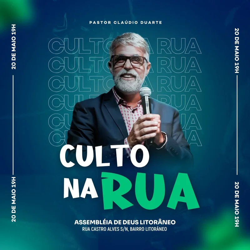 Culto de Missões na Rua – Evangelismo Urbano | Culto de Missões | Arte para Igreja Editável no Canva | Feed Culto de Missões na Rua – Evangelismo Urbano | Culto de Missões | Arte para Igreja Editável no Canva | Feed