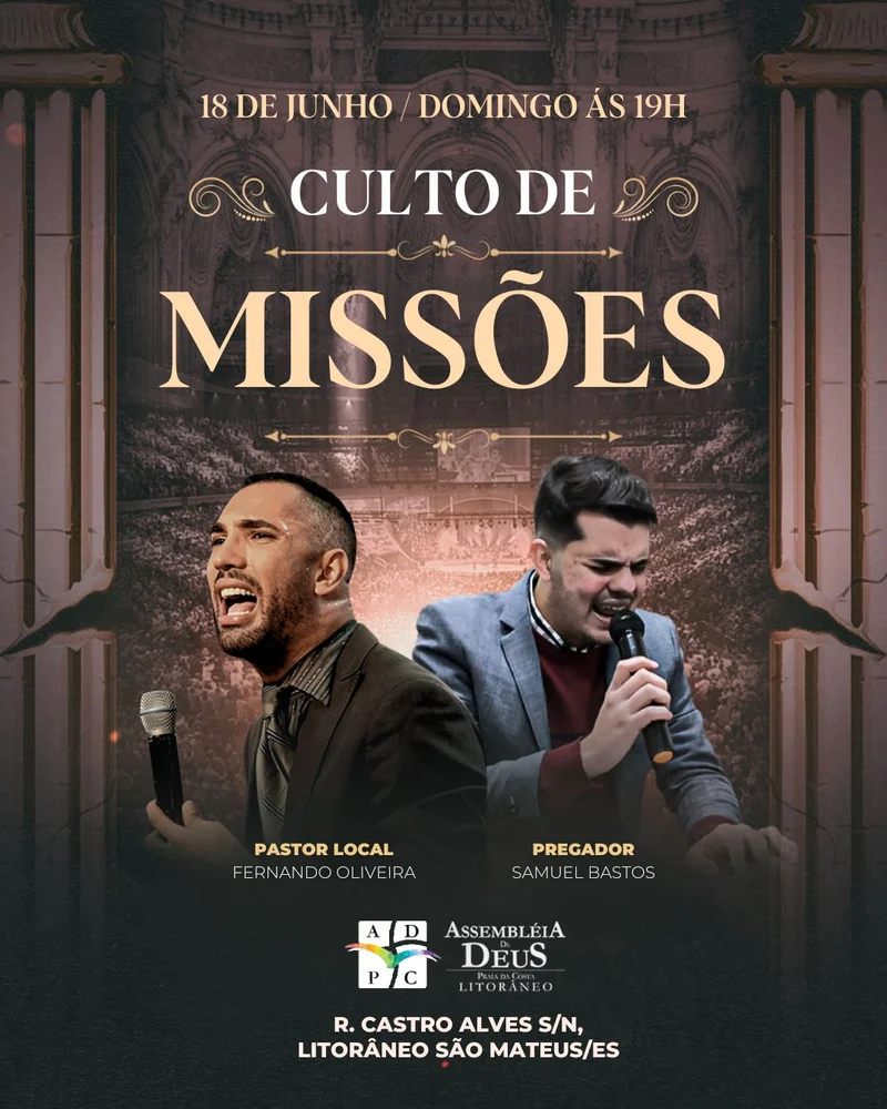 Noite Missionária – Evangelização Global | Culto de Missões | Arte para Igreja Editável no Canva | Cartaz Noite Missionária – Evangelização Global | Culto de Missões | Arte para Igreja Editável no Canva | Cartaz