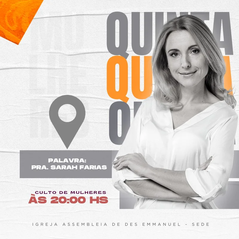 Culto de Mulheres – Igreja Assembleia de Deus | Culto de Mulheres | Arte para Igreja Editável no Canva | Feed Culto de Mulheres – Igreja Assembleia de Deus | Culto de Mulheres | Arte para Igreja Editável no Canva | Feed