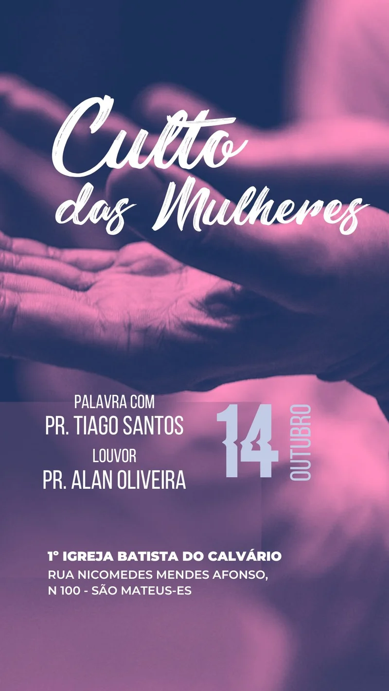 Culto das Mulheres | Culto de Mulheres | Arte para Igreja Editável no Canva | Story Culto das Mulheres | Culto de Mulheres | Arte para Igreja Editável no Canva | Story