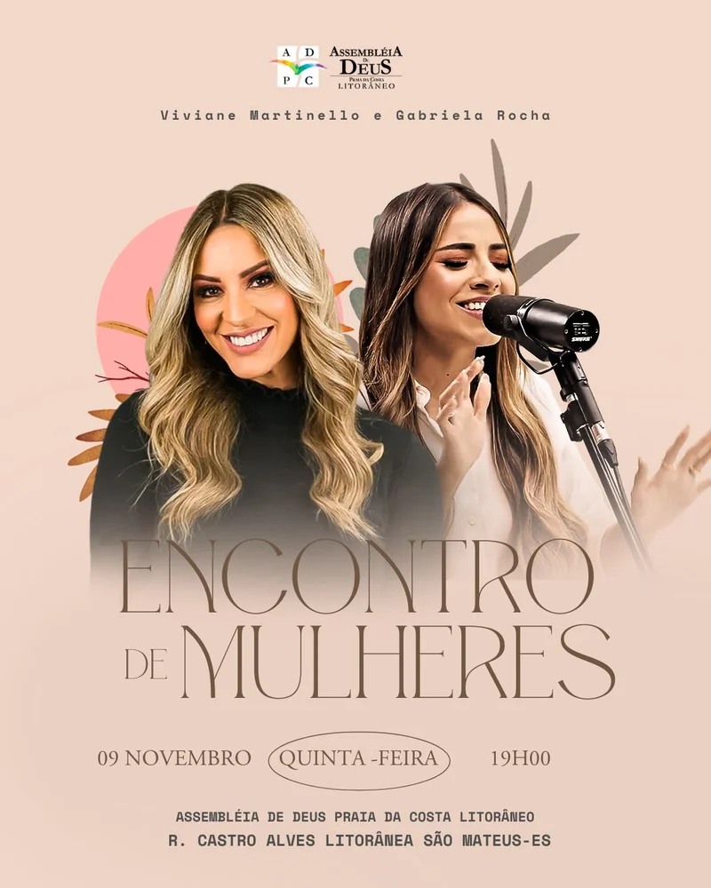 Encontro de Mulheres | Culto de Mulheres | Arte para Igreja Editável no Canva | Cartaz Encontro de Mulheres | Culto de Mulheres | Arte para Igreja Editável no Canva | Cartaz