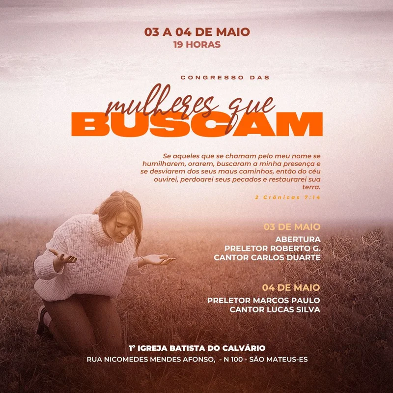 Mulheres que Buscam | Culto de Mulheres | Arte para Igreja Editável no Canva | Feed Mulheres que Buscam | Culto de Mulheres | Arte para Igreja Editável no Canva | Feed