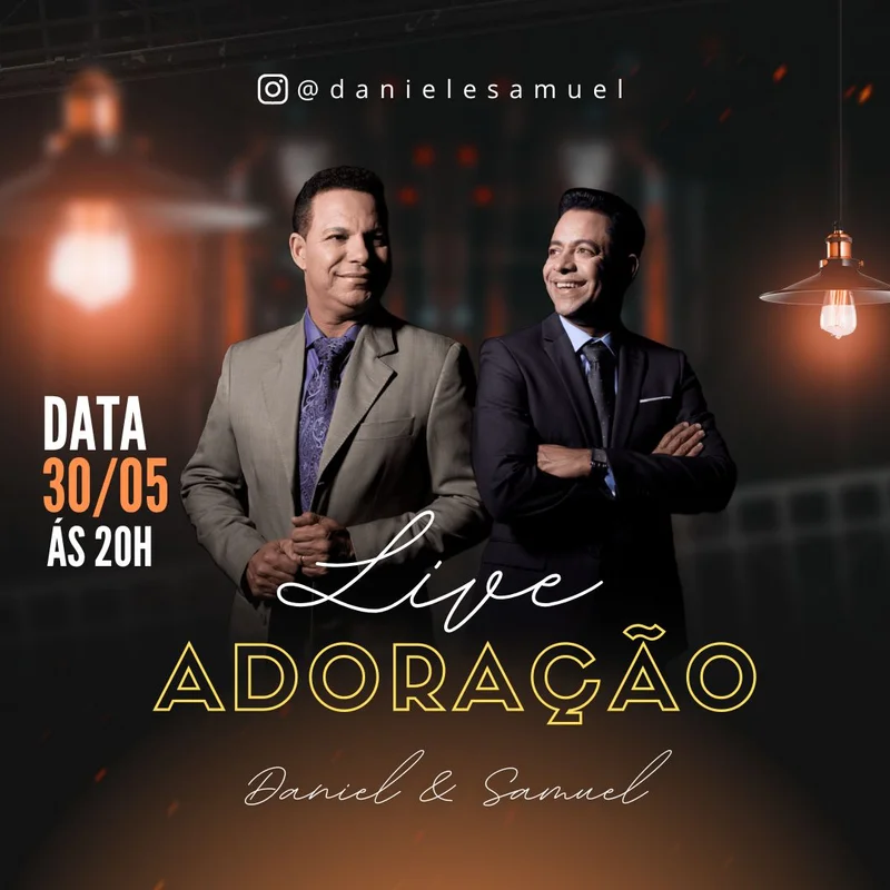 Live de Adoração | Culto Online | Arte para Igreja Editável no Canva | Feed Live de Adoração | Culto Online | Arte para Igreja Editável no Canva | Feed