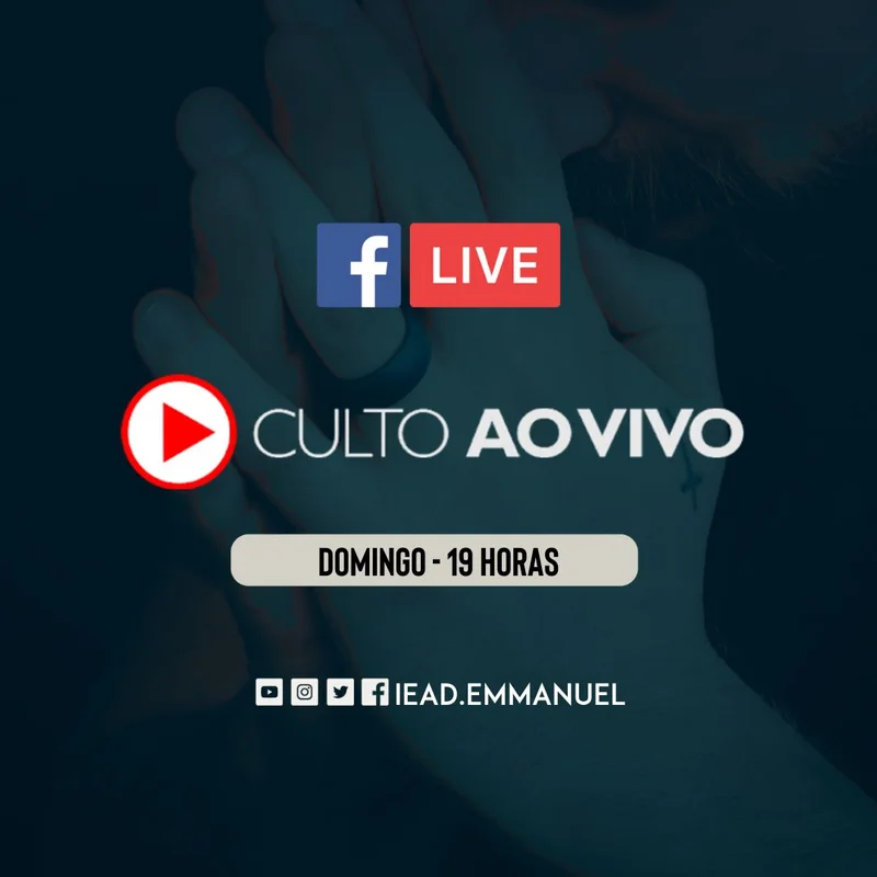 Culto Ao Vivo no Facebook | Culto Online | Arte para Igreja Editável no Canva | Feed Culto Ao Vivo no Facebook | Culto Online | Arte para Igreja Editável no Canva | Feed