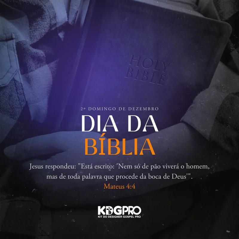 Dia da Bíblia | Datas Comemorativas | Arte para Igreja Editável no Canva | Feed Dia da Bíblia | Datas Comemorativas | Arte para Igreja Editável no Canva | Feed