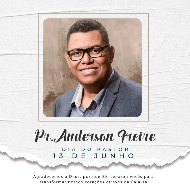 Parabéns, Pastor! | Datas Comemorativas | Arte para Igreja Editável no Canva | Feed Parabéns, Pastor! | Datas Comemorativas | Arte para Igreja Editável no Canva | Feed