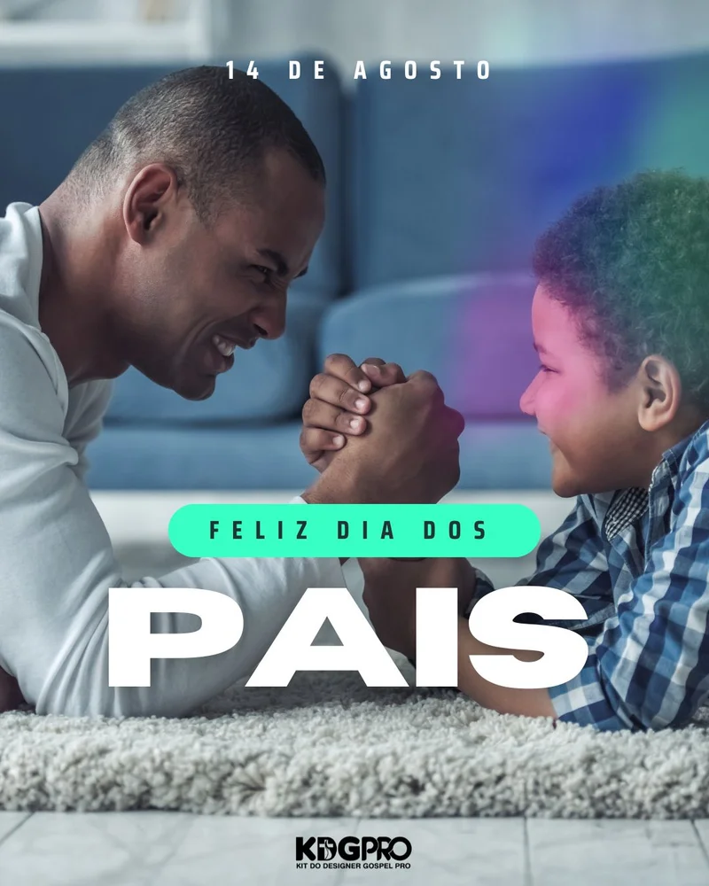 Celebre o Dia dos Pais | Dia dos Pais | Arte para Igreja Editável no Canva | Cartaz Celebre o Dia dos Pais | Dia dos Pais | Arte para Igreja Editável no Canva | Cartaz