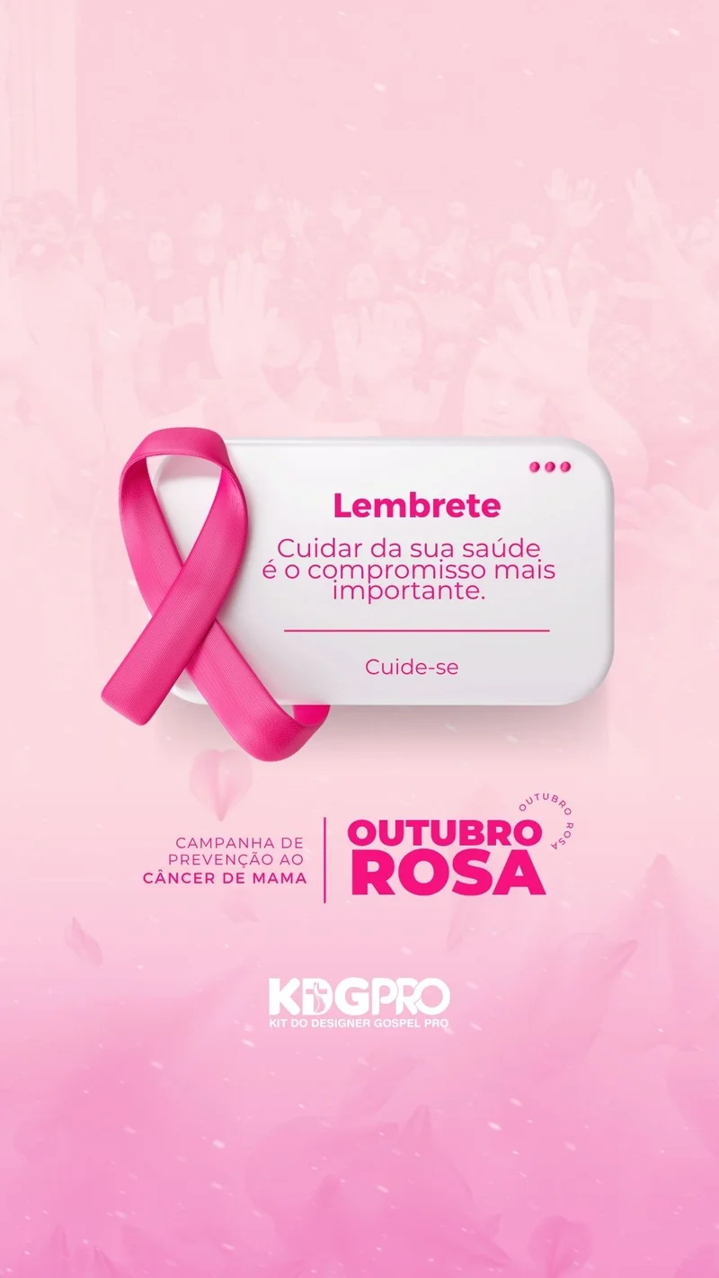 Outubro Rosa - Campanha de Conscientização | Outubro Rosa | Arte para Igreja Editável no Canva | Story Outubro Rosa - Campanha de Conscientização | Outubro Rosa | Arte para Igreja Editável no Canva | Story