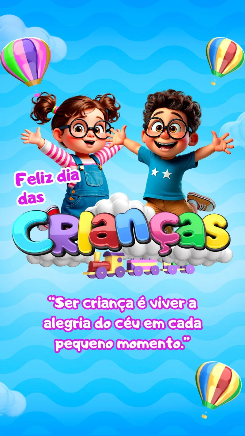 Arte para Igreja e Ministérios Infantil – Feliz Dia das Crianças | Dia das Crianças | Arte para Igreja Editável no Canva | Story Arte para Igreja e Ministérios Infantil – Feliz Dia das Crianças | Dia das Crianças | Arte para Igreja Editável no Canva | Story