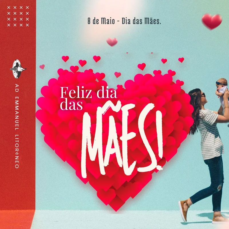 Feliz Dia das Mães com Bênçãos de Deus | Dia das Mães | Arte para Igreja Editável no Canva | Feed Feliz Dia das Mães com Bênçãos de Deus | Dia das Mães | Arte para Igreja Editável no Canva | Feed