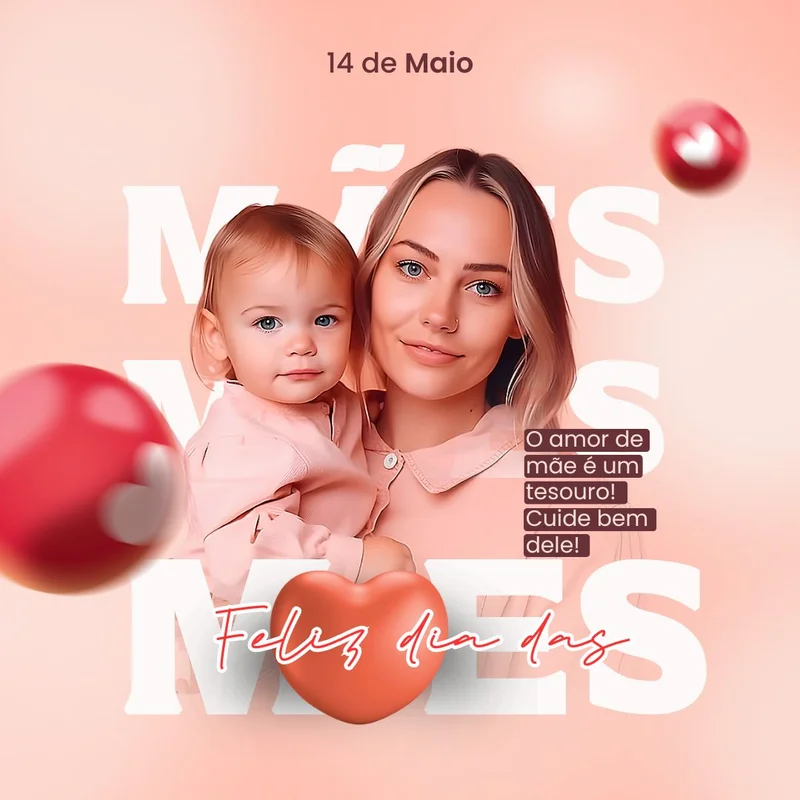 Feliz Dia das Mães – Celebração Família | Dia das Mães | Arte para Igreja Editável no Canva | Feed Feliz Dia das Mães – Celebração Família | Dia das Mães | Arte para Igreja Editável no Canva | Feed
