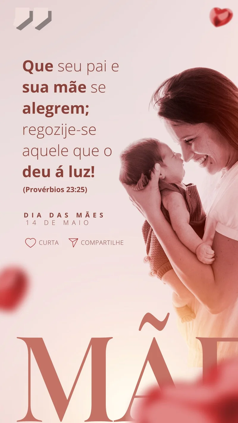 Mãe Presente de Deus – Dia das Mães Evangélico | Dia das Mães | Arte para Igreja Editável no Canva | Story Mãe Presente de Deus – Dia das Mães Evangélico | Dia das Mães | Arte para Igreja Editável no Canva | Story