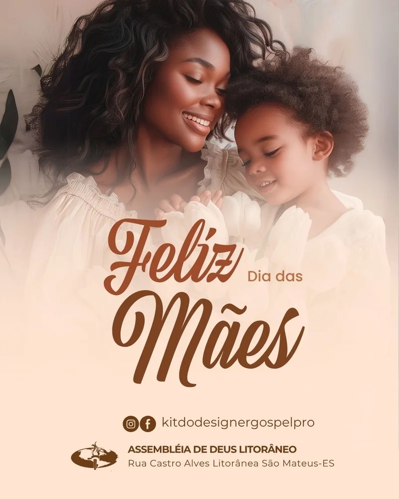 Mulher Virtuosa Provérbios 31 – Dia das Mães Bíblico | Dia das Mães | Arte para Igreja Editável no Canva | Cartaz