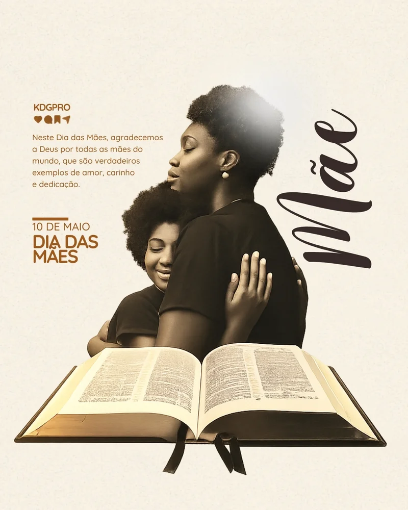 Mês das Mães | Dia das Mães | Arte para Igreja Editável no Canva | Cartaz Mês das Mães | Dia das Mães | Arte para Igreja Editável no Canva | Cartaz