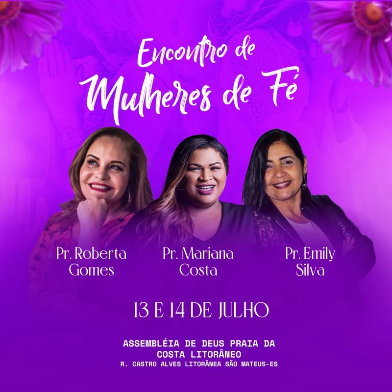 Culto de Mulheres – Encontro de Mulheres de Fé | Dia das Mulheres | Arte para Igreja Editável no Canva | Feed Culto de Mulheres – Encontro de Mulheres de Fé | Dia das Mulheres | Arte para Igreja Editável no Canva | Feed