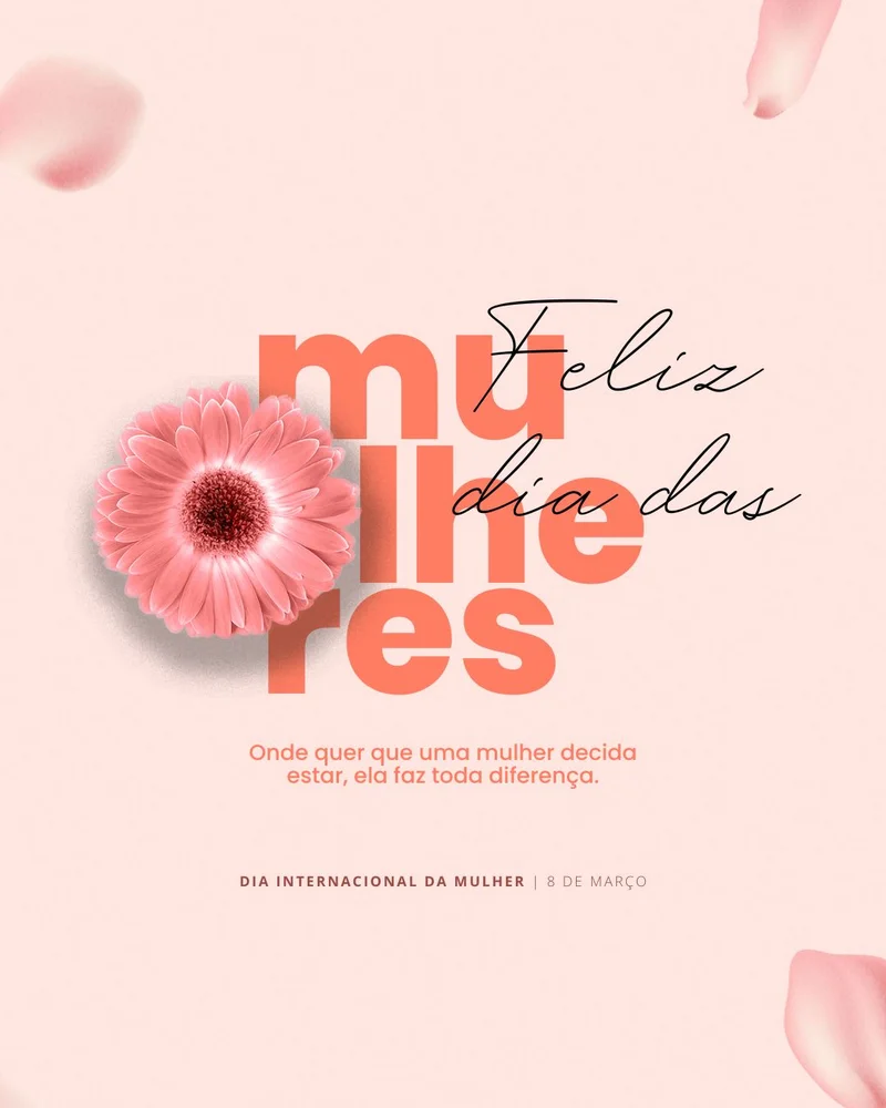 Dia Internacional da Mulher – Valor da Mulher Cristã | Dia das Mulheres | Arte para Igreja Editável no Canva | Cartaz