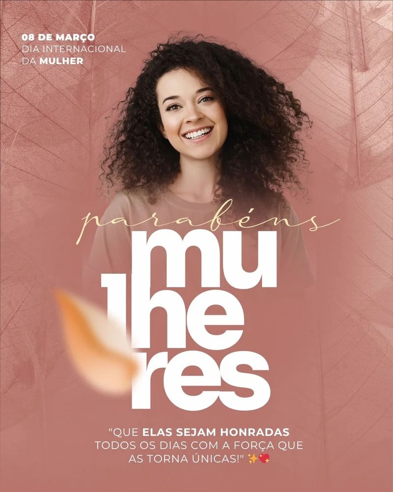 Celebração Força Feminina | Dia das Mulheres | Arte para Igreja Editável no Canva | Cartaz Celebração Força Feminina | Dia das Mulheres | Arte para Igreja Editável no Canva | Cartaz