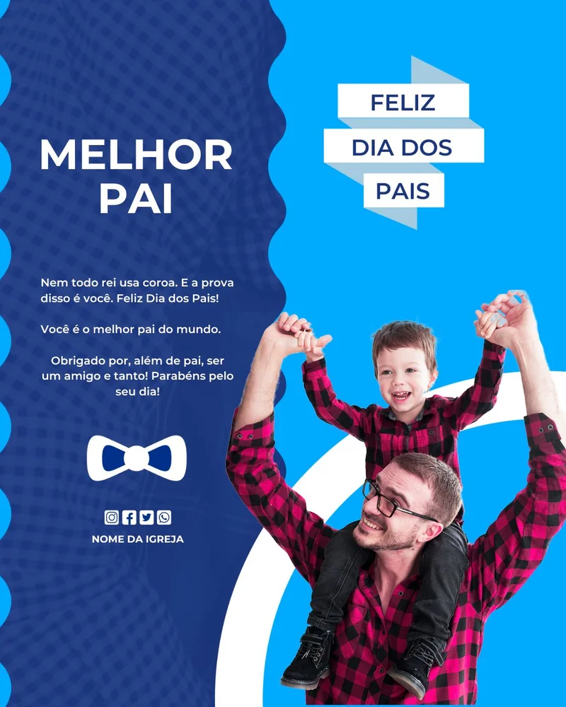 Culto Especial – Dia dos Pais com Deus | Dia dos Pais | Arte para Igreja Editável no Canva | Cartaz Culto Especial – Dia dos Pais com Deus | Dia dos Pais | Arte para Igreja Editável no Canva | Cartaz