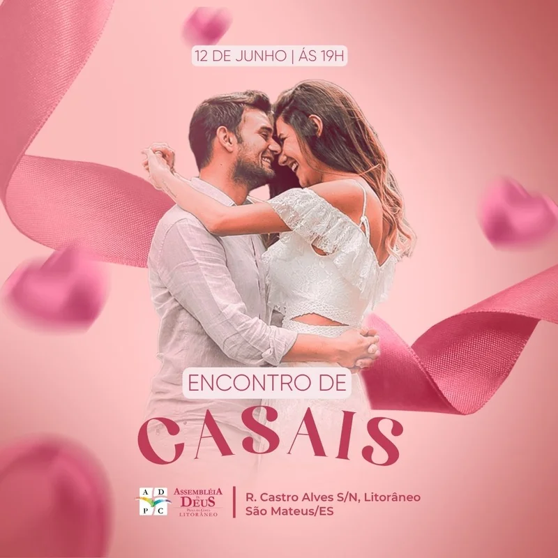 Culto para Casais | Encontro de Casais | Arte para Igreja Editável no Canva | Feed Culto para Casais | Encontro de Casais | Arte para Igreja Editável no Canva | Feed