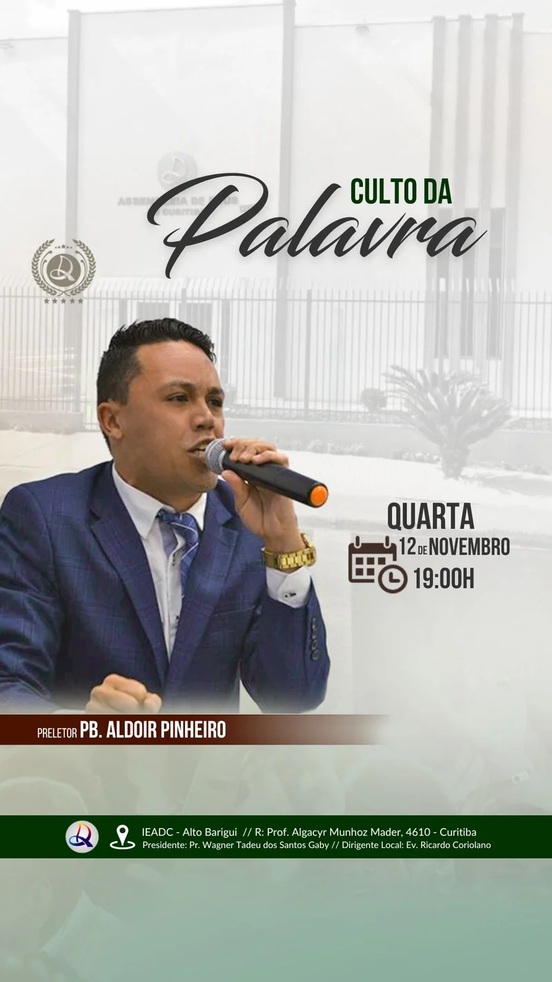 Culto da Palavra | Ensino Bíblico | Arte para Igreja Editável no Canva | Story Culto da Palavra | Ensino Bíblico | Arte para Igreja Editável no Canva | Story