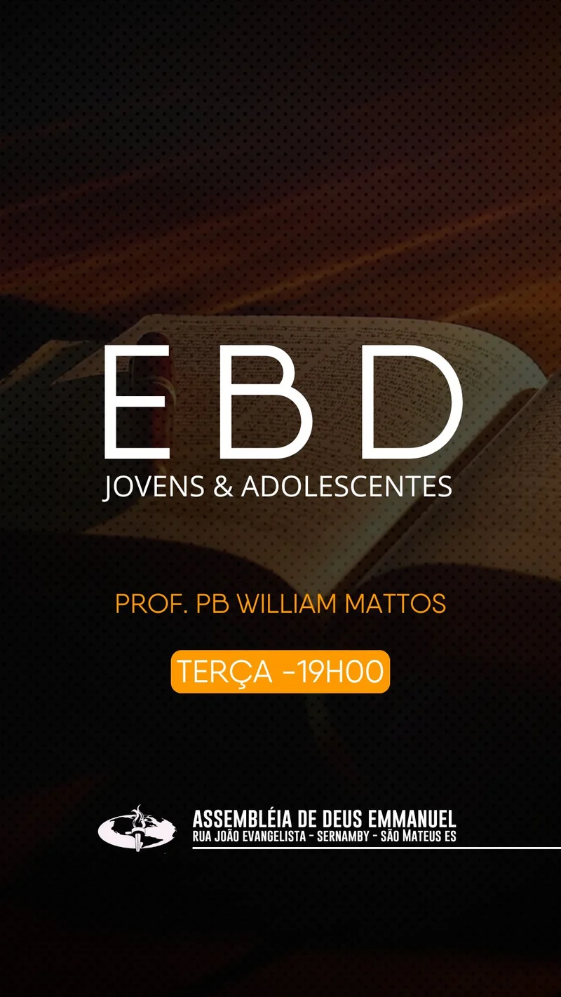EBD – Escola Bíblica Dominical | Ensino Bíblico | Arte para Igreja Editável no Canva | Story EBD – Escola Bíblica Dominical | Ensino Bíblico | Arte para Igreja Editável no Canva | Story