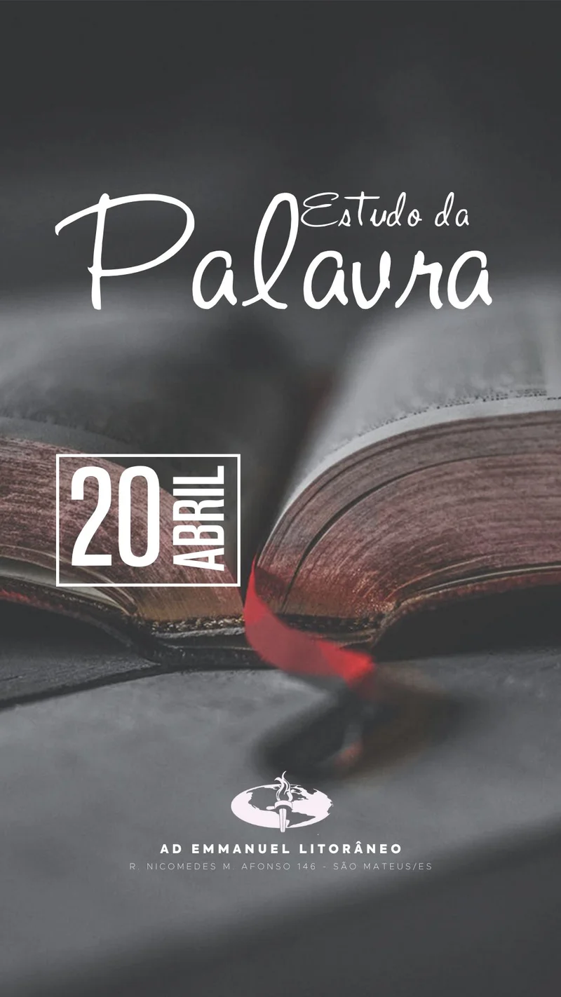 Estudo da Palavra | Ensino Bíblico | Arte para Igreja Editável no Canva | Story Estudo da Palavra | Ensino Bíblico | Arte para Igreja Editável no Canva | Story