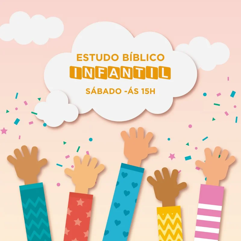 Estudo Bíblico Infantil | Ensino Bíblico | Arte para Igreja Editável no Canva | Feed Estudo Bíblico Infantil | Ensino Bíblico | Arte para Igreja Editável no Canva | Feed