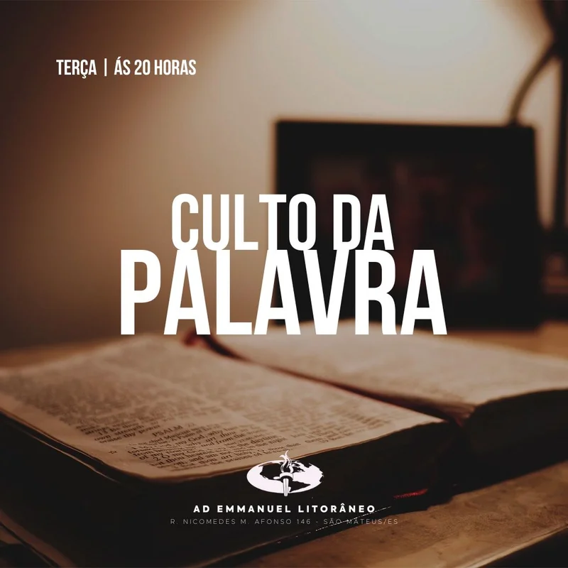 Culto da Palavra | Ensino Bíblico | Arte para Igreja Editável no Canva | Feed Culto da Palavra | Ensino Bíblico | Arte para Igreja Editável no Canva | Feed