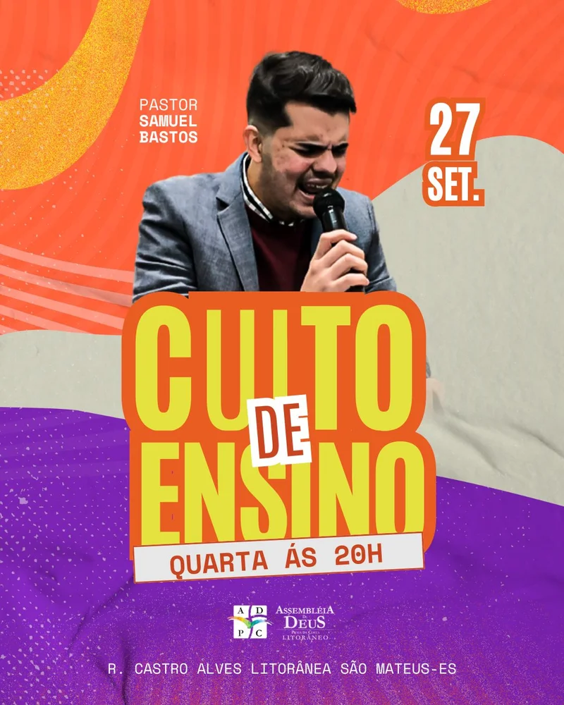 Estudo da Palavra – Culto de Ensino | Ensino Bíblico | Arte para Igreja Editável no Canva | Cartaz Estudo da Palavra – Culto de Ensino | Ensino Bíblico | Arte para Igreja Editável no Canva | Cartaz
