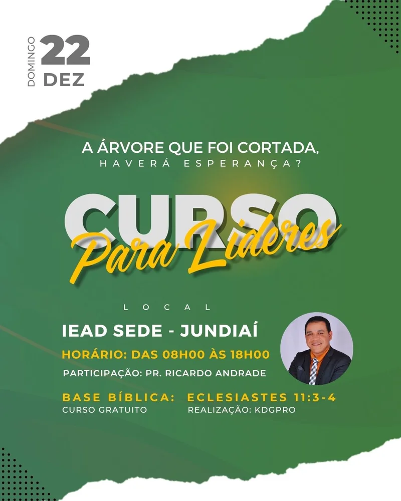 Curso para Líderes – Treinamento de Liderança Cristã | Ensino Bíblico | Arte para Igreja Editável no Canva | Cartaz Curso para Líderes – Treinamento de Liderança Cristã | Ensino Bíblico | Arte para Igreja Editável no Canva | Cartaz