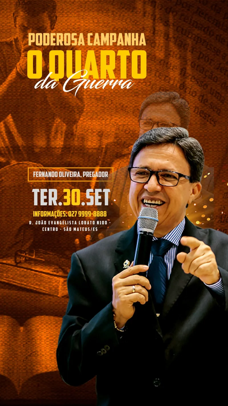Campanha “O Quarto da Guerra” | Eventos | Arte para Igreja Editável no Canva | Story Campanha “O Quarto da Guerra” | Eventos | Arte para Igreja Editável no Canva | Story