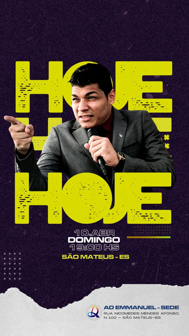 Evento Gospel Hoje | Eventos | Arte para Igreja Editável no Canva | Story Evento Gospel Hoje | Eventos | Arte para Igreja Editável no Canva | Story