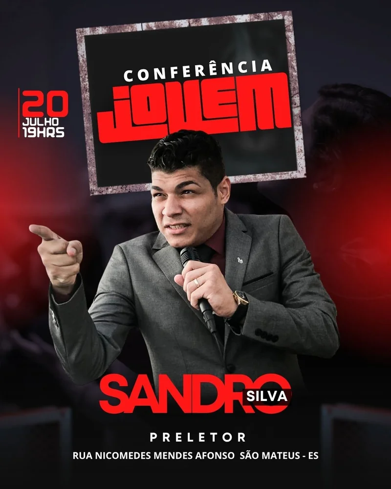 Conferência Jovem | Eventos | Arte para Igreja Editável no Canva | Cartaz Conferência Jovem | Eventos | Arte para Igreja Editável no Canva | Cartaz