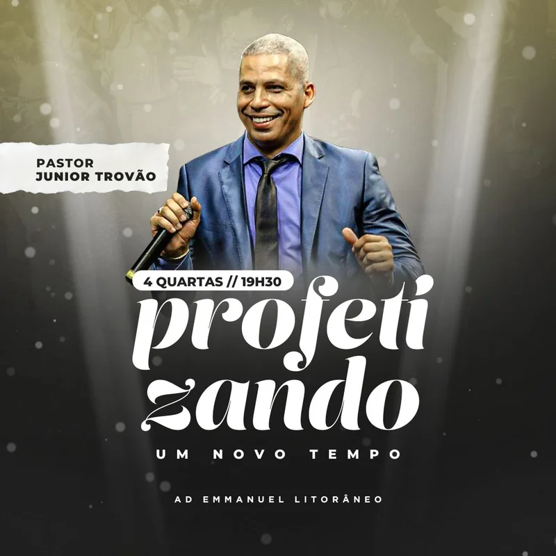 Profetizando um Novo Tempo - Avivamento e Esperança | Eventos | Arte para Igreja Editável no Canva | Feed Profetizando um Novo Tempo - Avivamento e Esperança | Eventos | Arte para Igreja Editável no Canva | Feed
