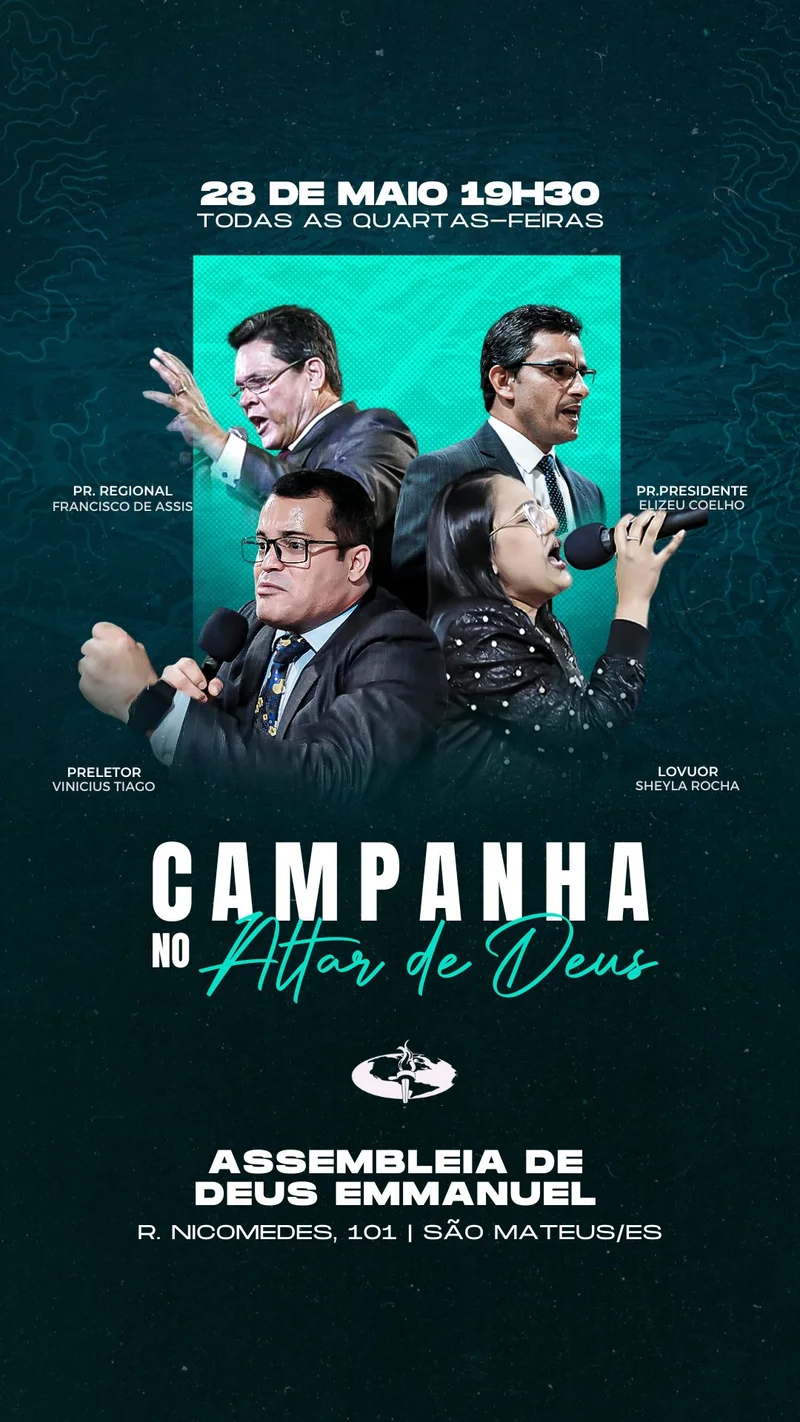 Campanha no Altar de Deus - Entrega e Milagres | Eventos | Arte para Igreja Editável no Canva | Story Campanha no Altar de Deus - Entrega e Milagres | Eventos | Arte para Igreja Editável no Canva | Story