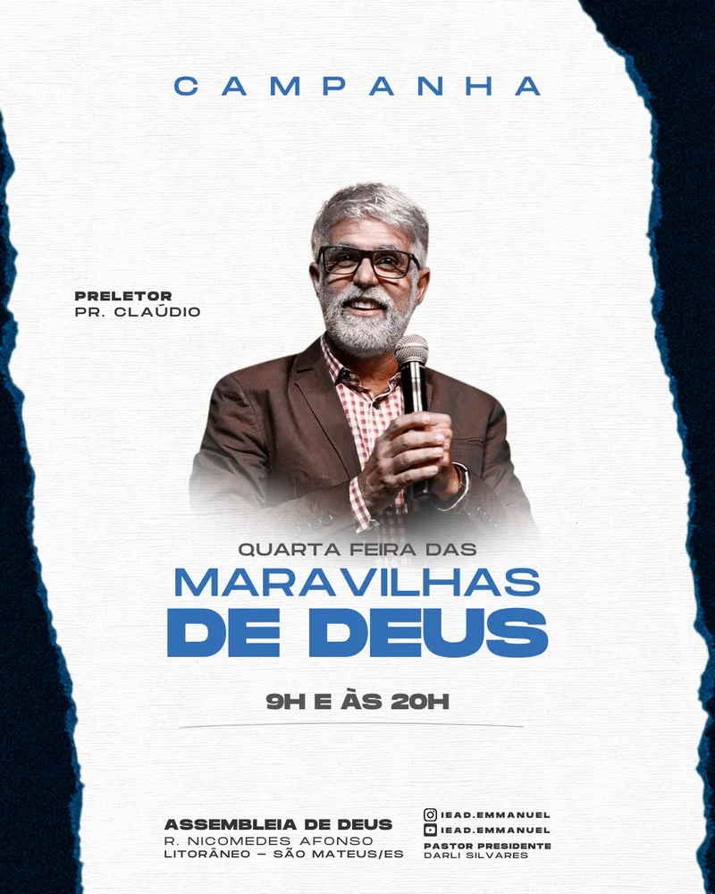 Campanha Maravilhas de Deus - Milagres e Transformação | Eventos | Arte para Igreja Editável no Canva | Cartaz Campanha Maravilhas de Deus - Milagres e Transformação | Eventos | Arte para Igreja Editável no Canva | Cartaz